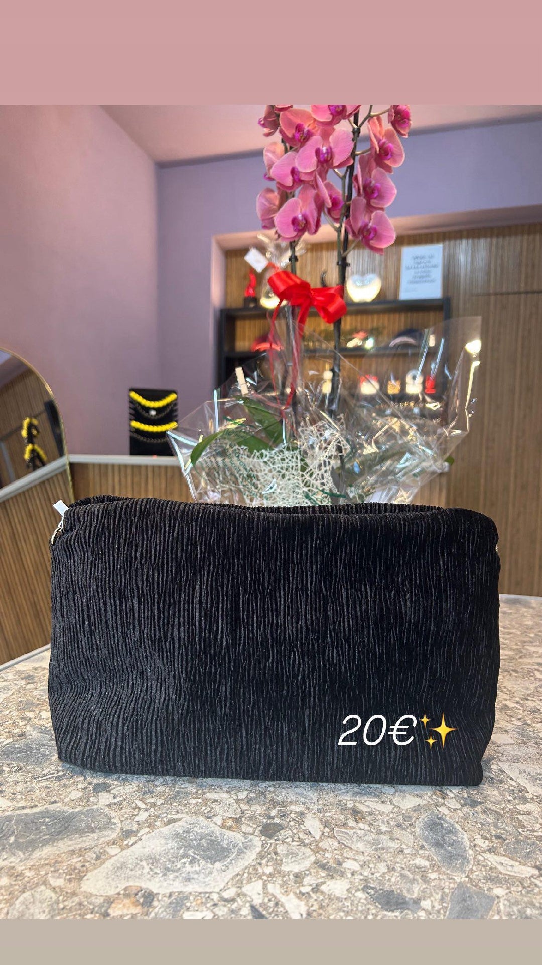 Borsa in velluto