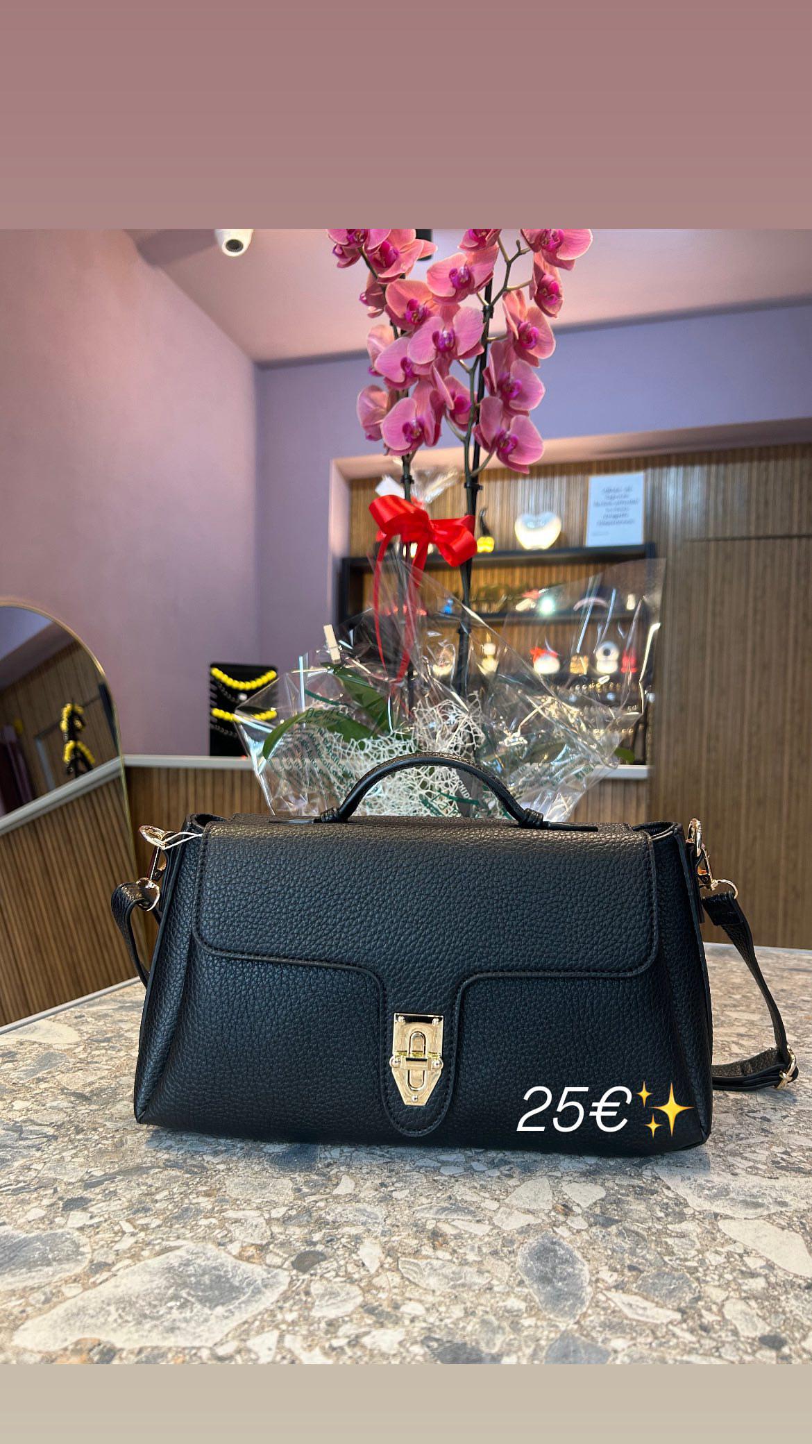 Borsa a tracolla nera