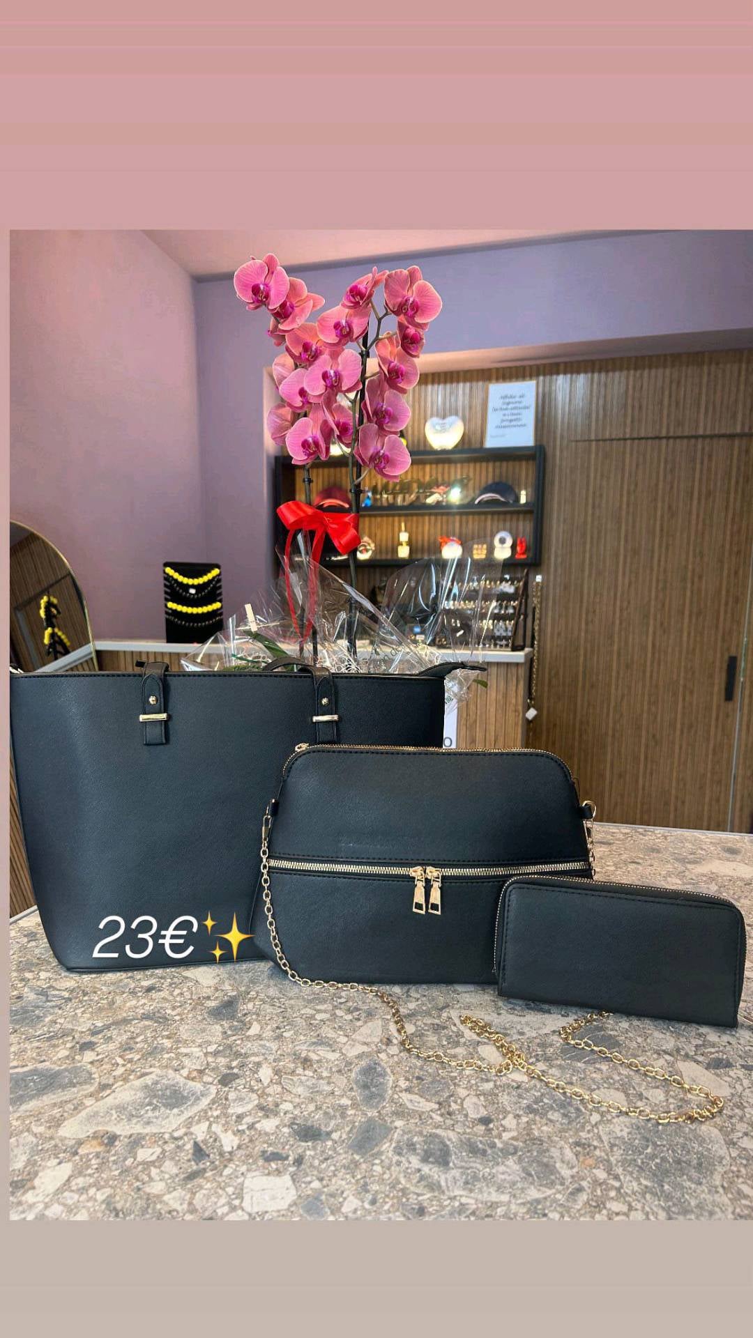 Borsa,pochette a tracolla,borsellino nera